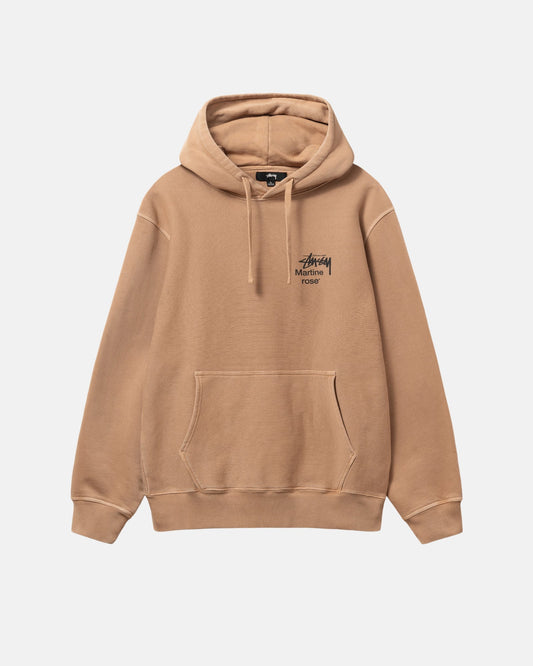 STÜSSY & MARTINE ROSE コラージュ ピグメントダイ フーディー